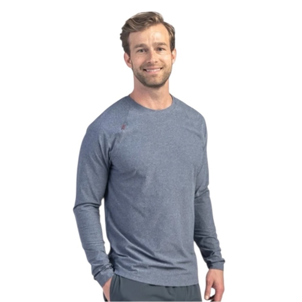 Rhone - M23 Reign Outdoor Activewear Long Sleeve Shirt Blue Men’s Sz L
